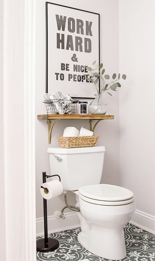 Wall Decor Ideas For Small Bathrooms Spruce Bathroom - Decorating Ideas For Small Bathroom Walls