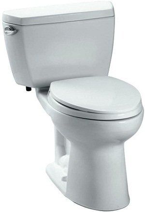 The CST744SL#01 Drake 2-Piece Ada Toilet From TOTO