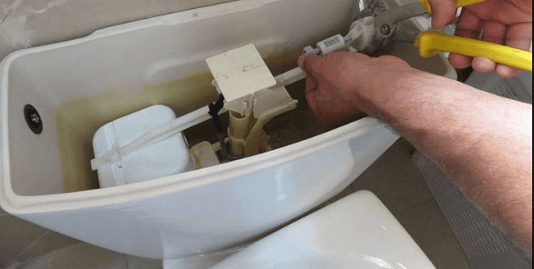 How to Remove Plastic Nut from Toilet Tank