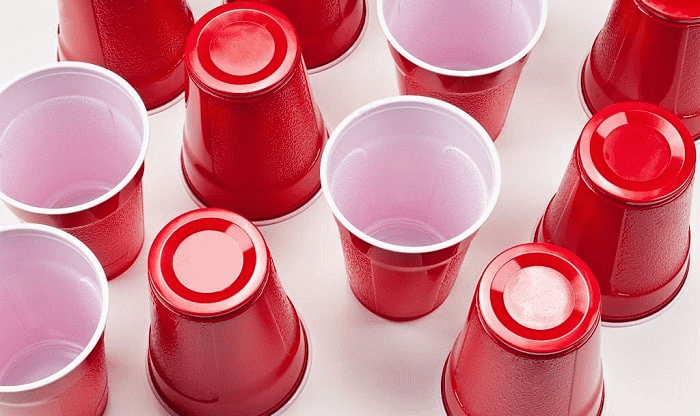 Do You Place a  Red Cup Under Your Toilet Seat at Night?