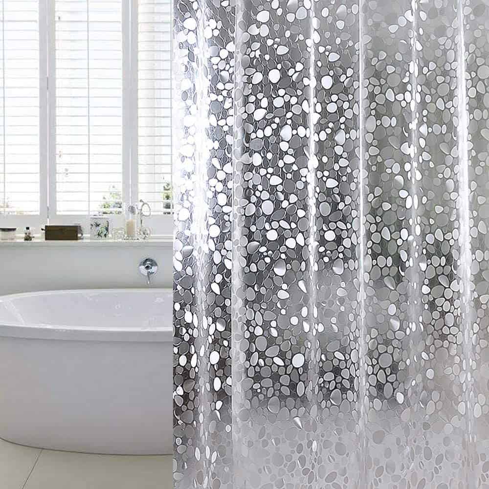 The 5 Best Shower Curtains For Walk In Showers Spruce Bathroom   1 1 